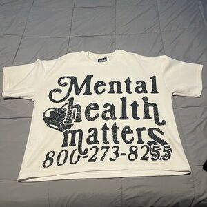 mental health matters White Graphic T-Shirt